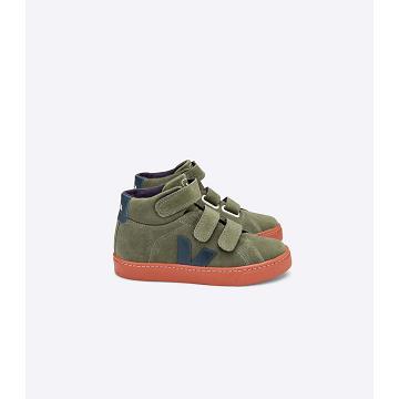 Olive Kids' Veja ESPLAR MID SUEDE High Tops | AU 694XYU